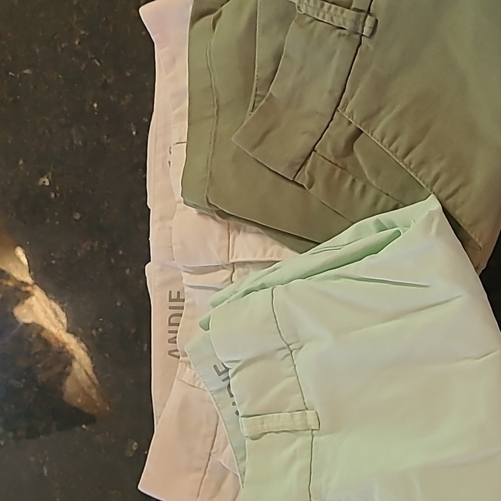 J. Crew Women's Shorts in Mint, Olive, and White